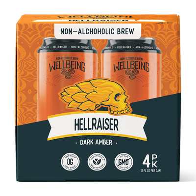 Hellraiser NA Beer, 12oz 4-Pack